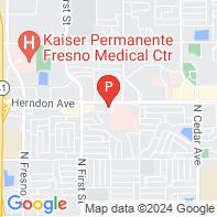 View Map of 1189 East Herndon Avenue,Fresno,CA,93720